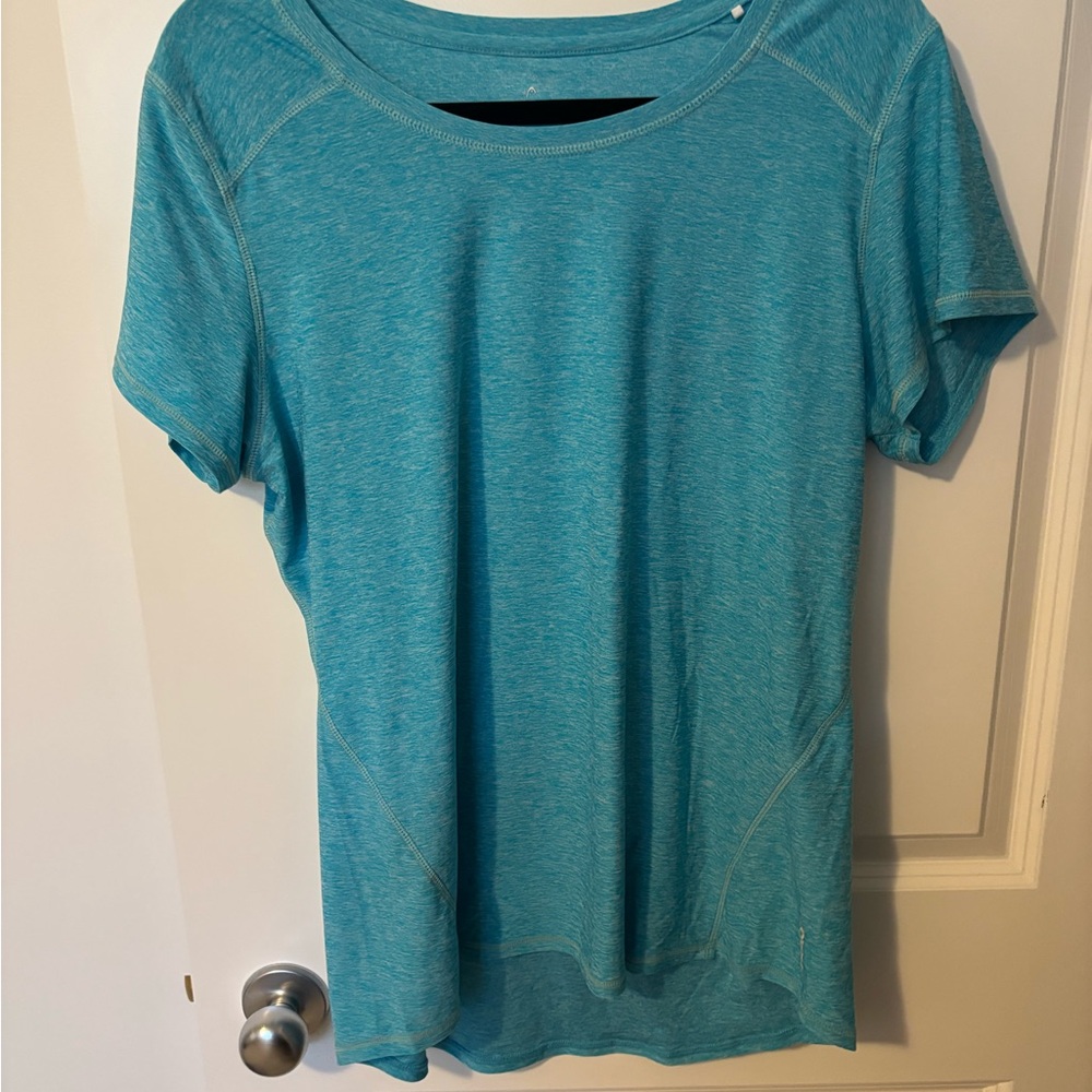 Head Blue Fitted Short Sleeve Tee